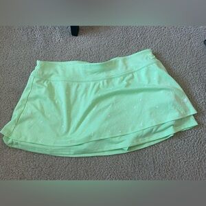 Grand Slam Light Green Airflow Skirt